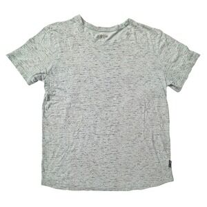 Brooklyn Cloth Men's Speckled Mint Green Cotton T-Shirt Crew Neck Short Sleeve L